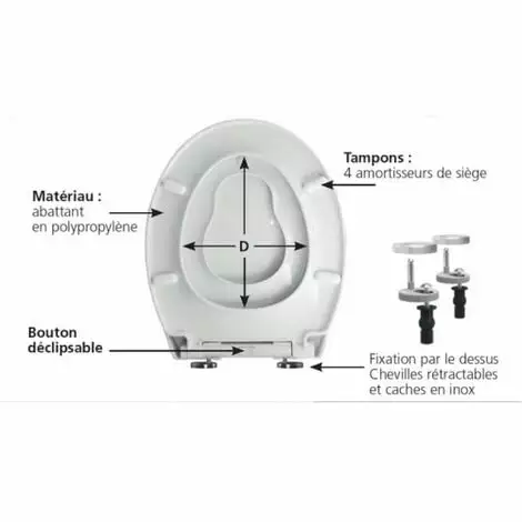 SIAMP Abattant De WC GENERATIONS PREMIUM Avec Siège Enfant Incorporé 5 SIAMP Abattant De WC GENERATIONS PREMIUM Avec Siège Enfant Incorporé – Image 3