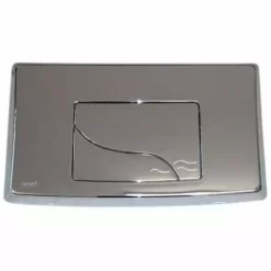 Plaque Intégra Double Touche Chromé Bâtichasse 500 Siamp