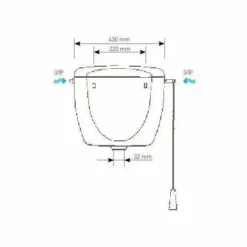 Réservoir De Chasse Haut "Primo 08" Siamp -SIAMP Soldes Boutique 36970834 2