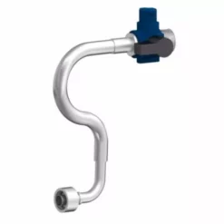 Robinet D'arrêt Droit Avec Flexible Coudé Pour Bati INGENIO SIAMP Siamp