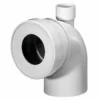 SIAMP Coude De Branchement WC En PVC - Ø 100 Mm - Avec Prise D'aération - Femelle -SIAMP Soldes Boutique 8752605 1