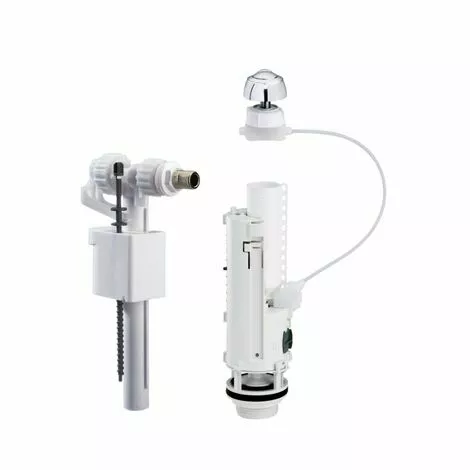 Mécanisme De Chasse Complet Optima 50 à Câble Double Touche 50+95M - Siamp 3 Mécanisme De Chasse Complet Optima 50 à Câble Double Touche 50+95M - Siamp